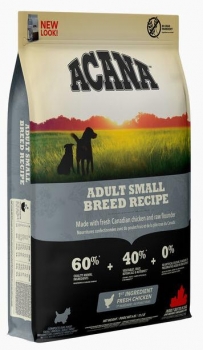 Корм беззерновой Акана Эдалт Смол брид (ACANA ADULT SMALL BREED) для взрослых собак мелких пород